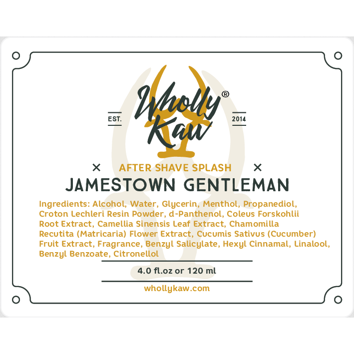 WhollyKaw Wholly Kaw Jamestown Gentleman Shaving Collection Shaving Set