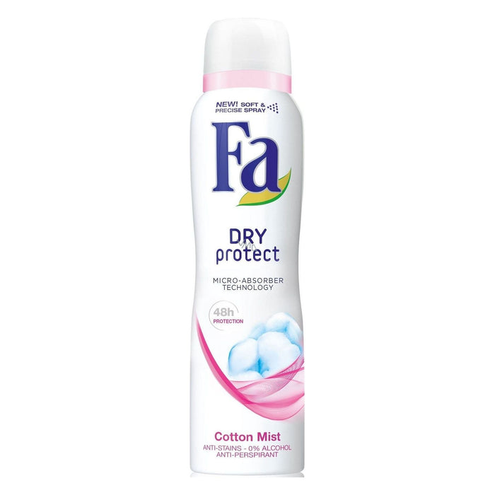 Fa Antiperspirant Spray for Women, Cotton, 150 ml