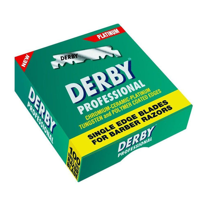 Derby Professional Single Edge Razor Blades 100ct