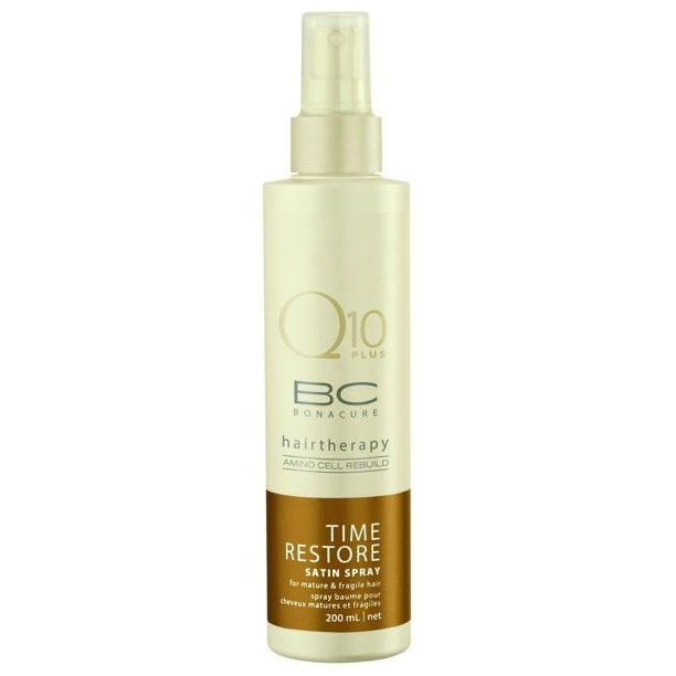 Schwarzkopf BC Bonacure Satin Spray Time Restore Q10 Conditioner 6.8 Oz