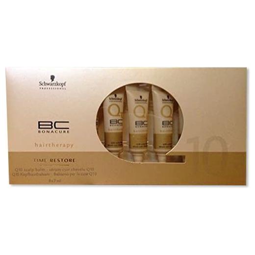 Schwarzkopf Schwarzkopf Bonacure Time Restore - Q10 Scalp Balm - 8 Vials  0.2 Fl. Oz. Hair Treatment
