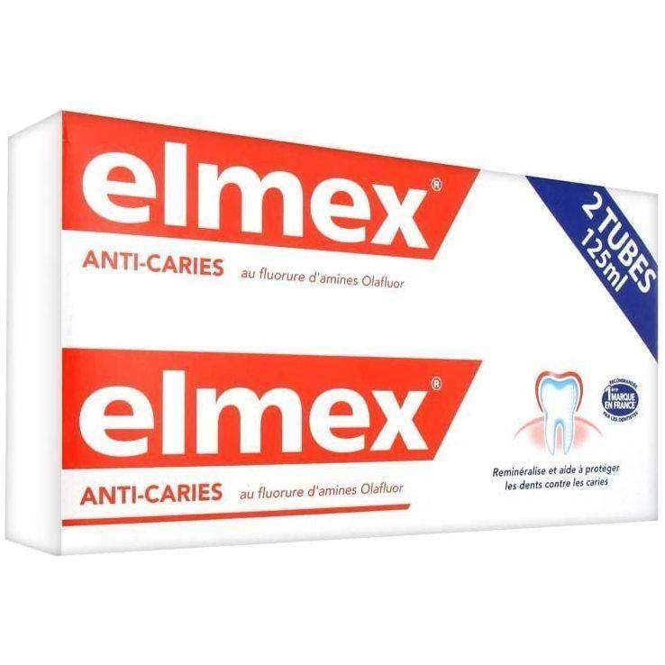 Elmex Elmex Decays Prevention Toothpaste 2 X 125ml Toothpaste Beige