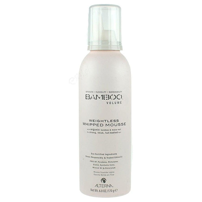 Alterna Bamboo Volume Weightless Whipped Mousse For Unisex 170g