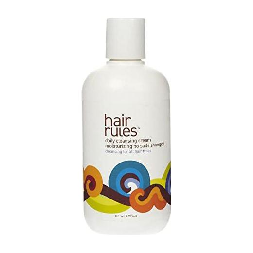 Hair Rules Daily Cleansing Cream Moisture Rich No Suds Shampoo 235ml
