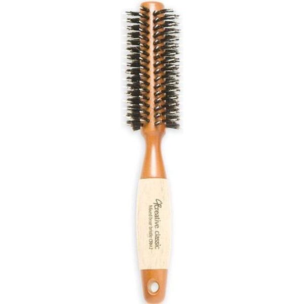 Creative Hair Brushes Sm Md Classic Round Sustainable Wood