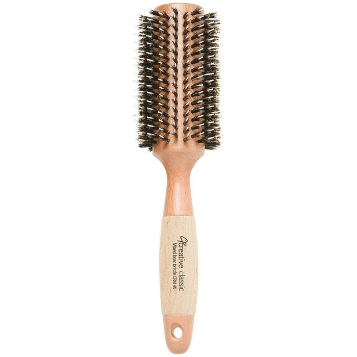 Creative Hair Brushes Classic Round Sustainable Wood X-Large 3.6 Oz