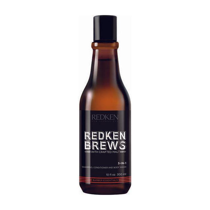 Redken Redken Brew 3-In-1 Shampoo 300ml Shampoo & Conditioner