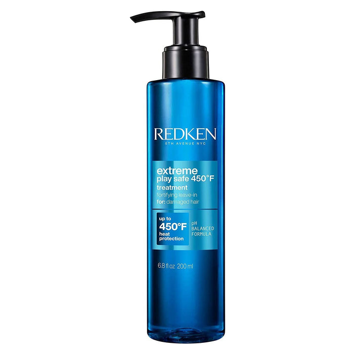 Redken Extreme Play Safe Heat Protectant Spray & Leave In Conditioner 6.8 Oz