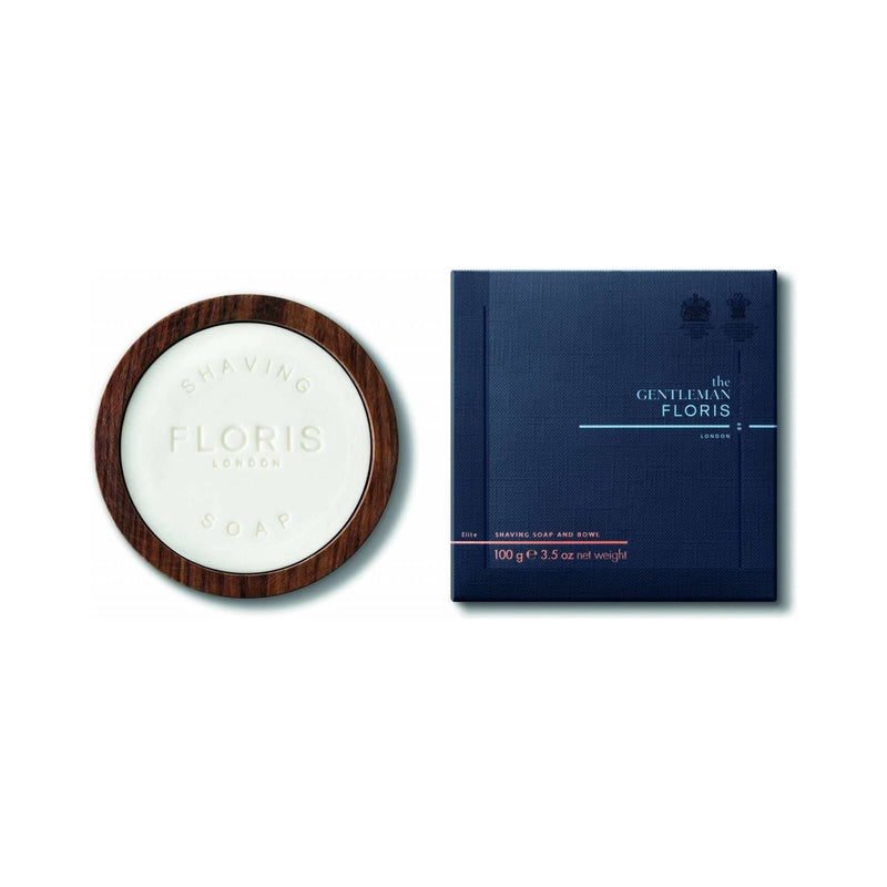 Floris London Floris London Elite Shaving Soap In A Wooden Bowl 100g Shaving Soap