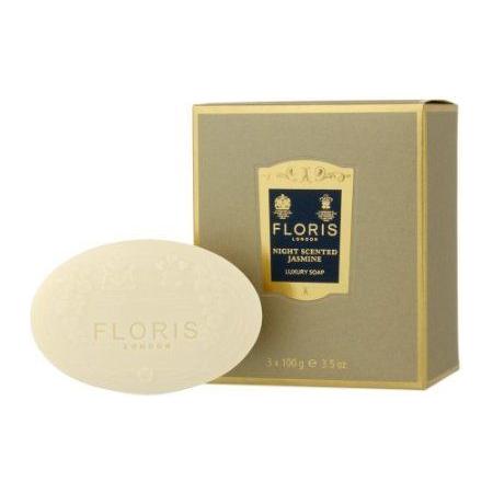 Floris London Night Scented Jasmine 3 X Luxury Soap.