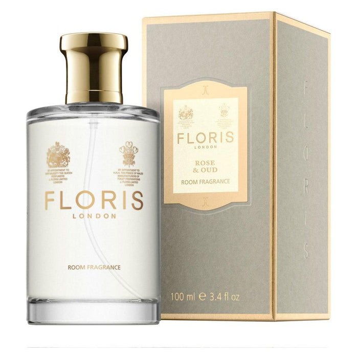 Floris London Room Fragrance Spray Rose & Oud 3.3 Oz