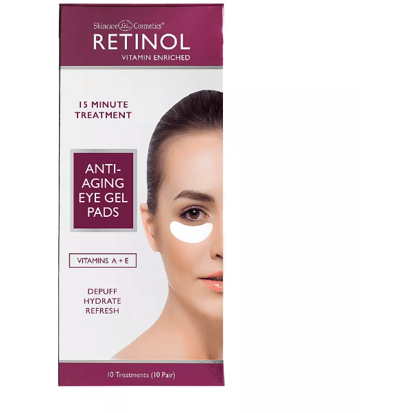 Retinol Anti-Aging Eye Gel Pads 10 Pack