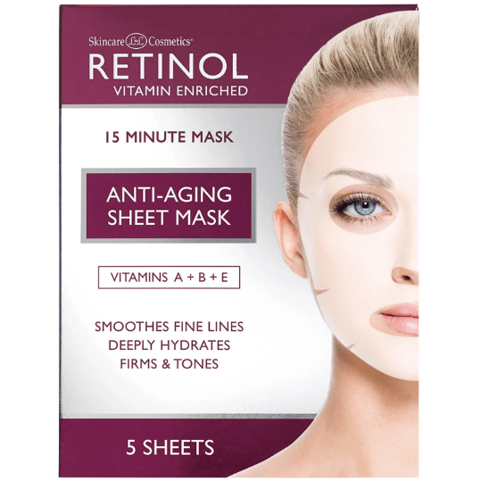 Retinol Anti-Aging Sheet Mask 5 Sheets