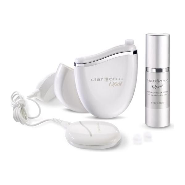 Clarisonic Opal Sonic Skin Infusion Technology For Antiaging System White 4Pc Kit