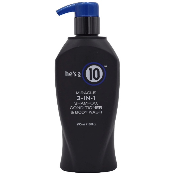 It's A 10 It's a 10 He's A 10 Miracle 3-In-1 Shampoo, Conditioner 10 oz Shampoo and Conditioner