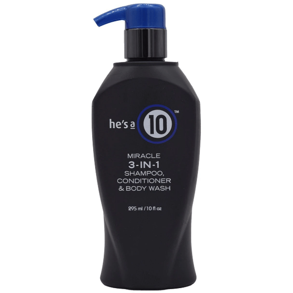 It's a 10 He's A 10 Miracle 3-In-1 Shampoo, Conditioner 10 oz