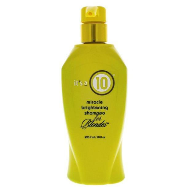 It's a 10 Miracle Brightening Shampoo For Blondes 10oz