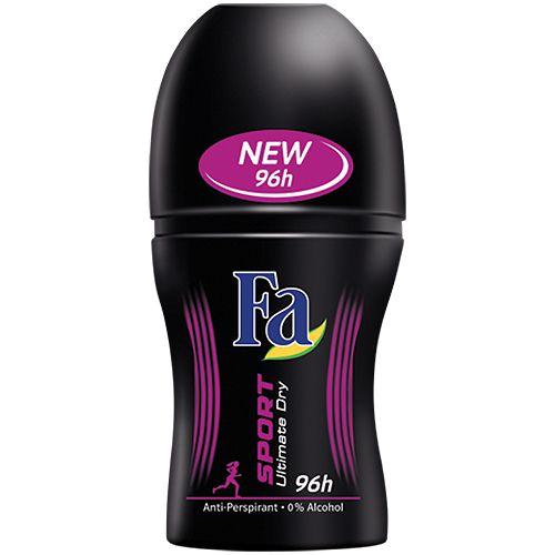 Fa Sport Ultimate Dry Deodorant Roll-On  96hr  50ml