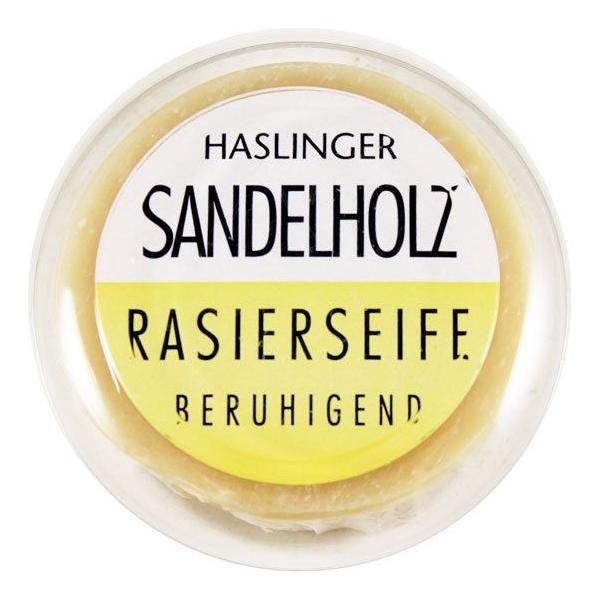 Haslinger Haslinger Sandalwood Shave Soap in Case 60g Shave Soap