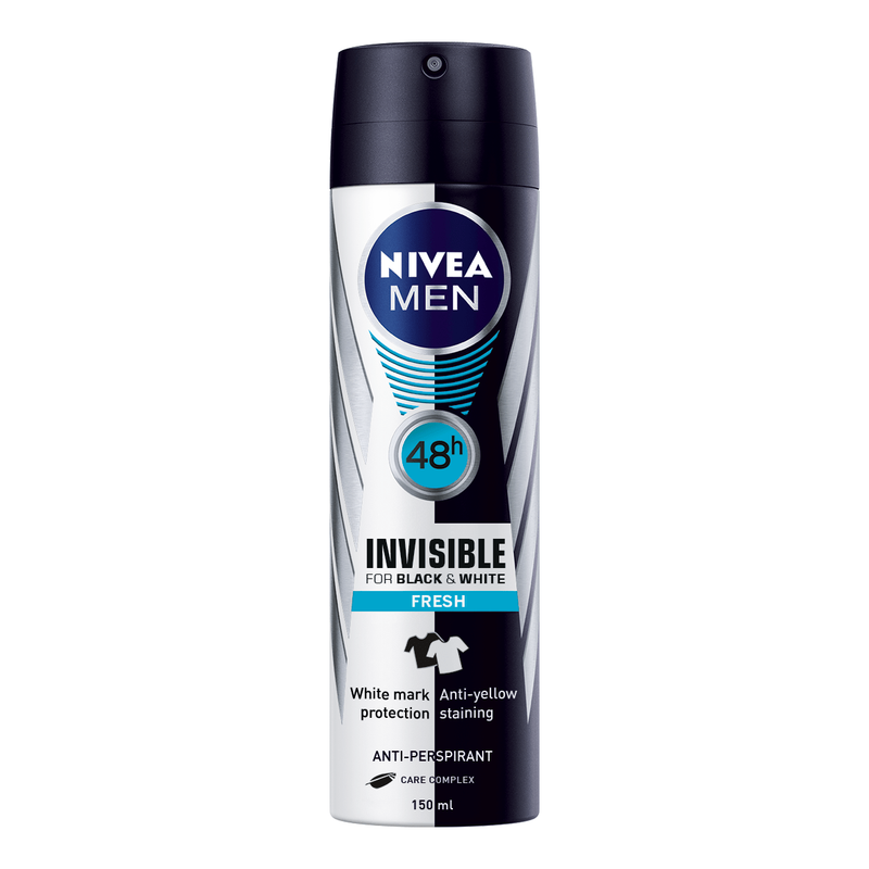 Nivea Nivea Men Invisible For Black & White Fresh 48h 150ml Deodorant & Anti-Perspirant