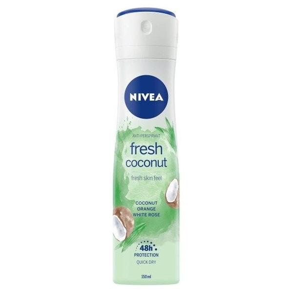 Nivea Fresh Coconut  Deodorant Spray  150 ml
