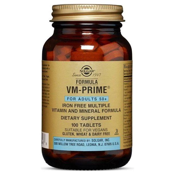 Solgar Formula VM-Prime (Adults 50+) 100 Tablets