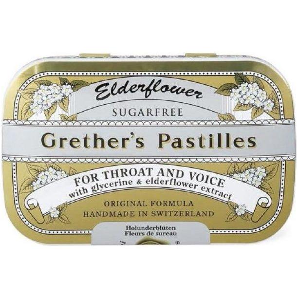 Grether's Pastilles Grether's Pastilles Elderflower Sugar Free 3.75 oz. (44 Lozenges) Lozenges
