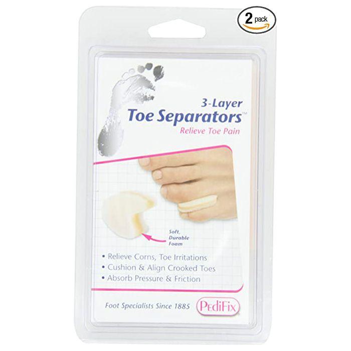 PediFix PediFix 3-Layer Toe Separators 6 count Toe Separators