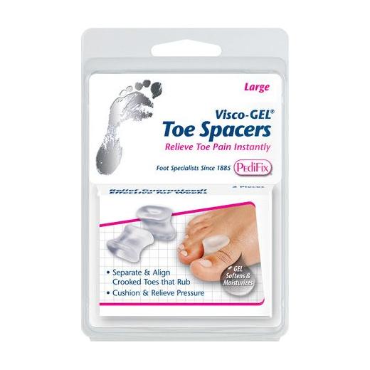 PediFix PediFix Visco-Gel Toe Spacers Large 2 ea Toe Spacers