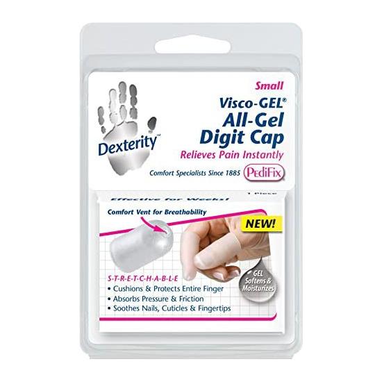 PediFix PediFix Visco Gel Finger Protection Digit Cap Small Each Finger Protection Digit Cap