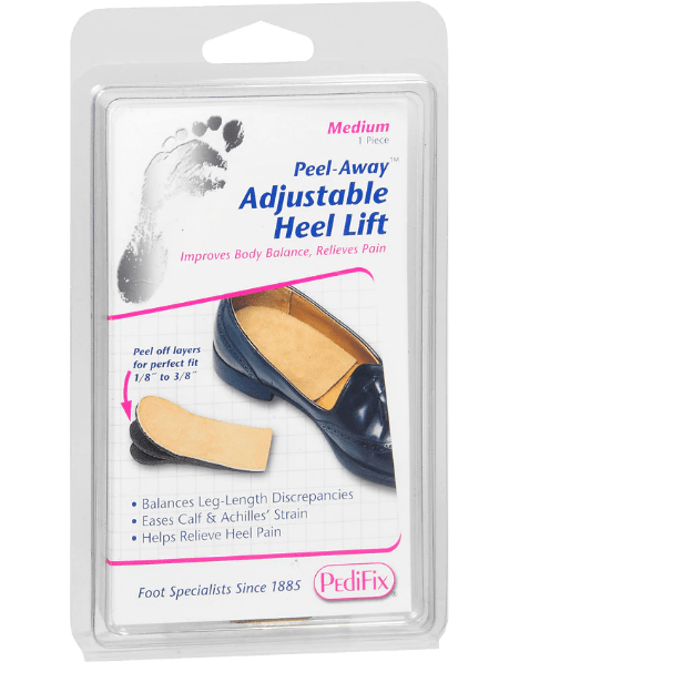 PediFix Peel Away Adjustable Heel Lift Medium 1 Each