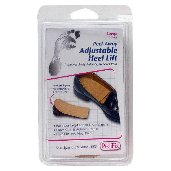 PediFix Peel Away Adjustable Heel Lift Large