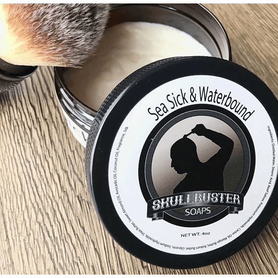 Skullbuster Soaps Sea Sick And Waterbound Shaving Soap 4 Oz