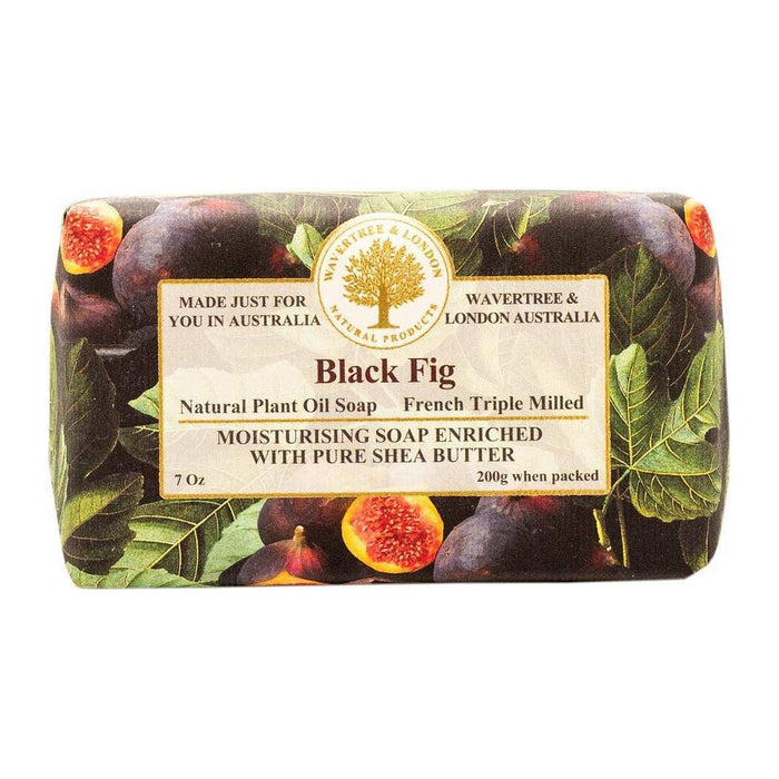 Wavertree & London French Triple Milled Black Fig Moisturizing Soap 7oz