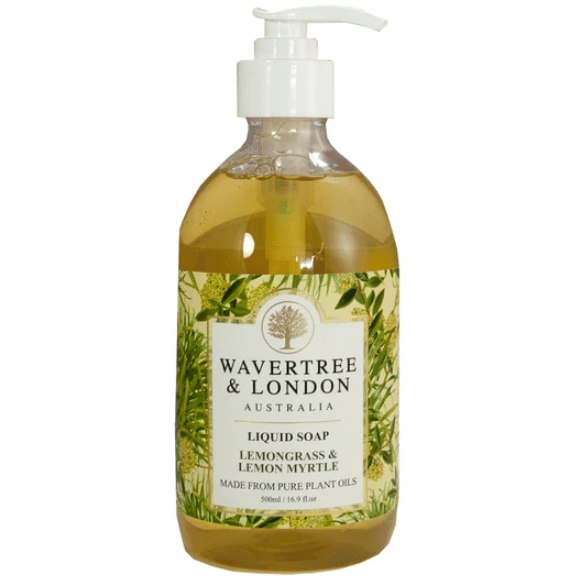 Wavertree & London Lemongrass and Lemon Myrtle Liquid Soap, 16.9 fl. oz