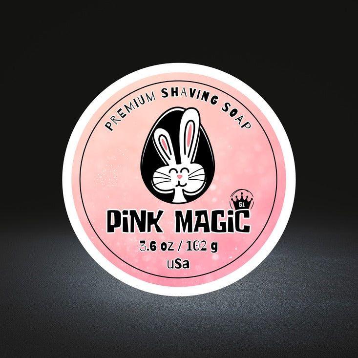 Alien Shave Alien Shave Pink Magic Premium Shaving Soap 3.6 Oz Shaving Soap Pink