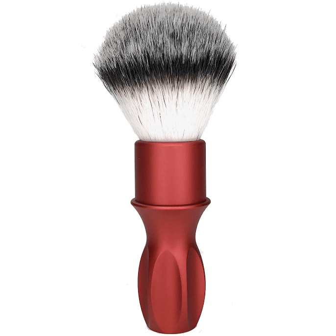 Alpha Brush & Shaving Co. T-400 Red Shaving Brush