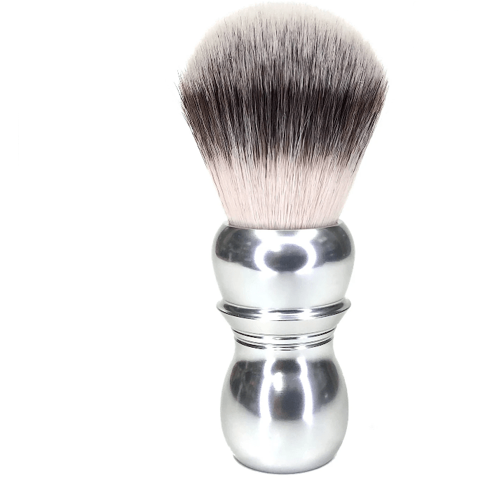 Alpha Brush & Shaving Co. Bulldog with G4 Synthetic Knot - Silver