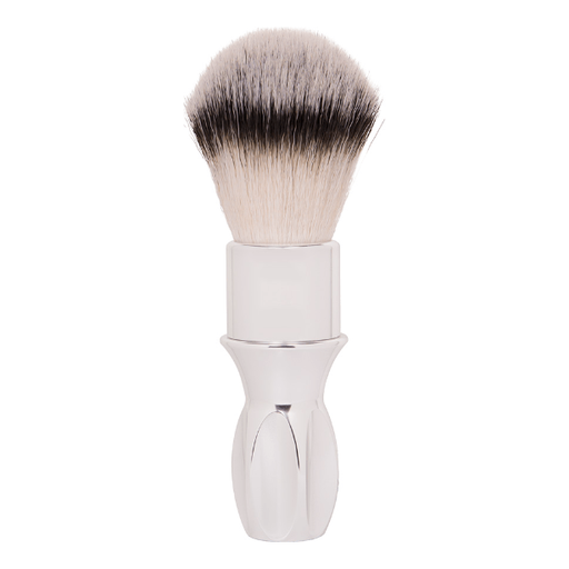 Alpha Brush & Shaving Co. T-400 Silver Shaving Brush