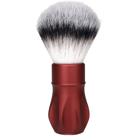 Alpha Brush & Shaving Co. Outlaw V2 26mm Matte Red Shaving Brush