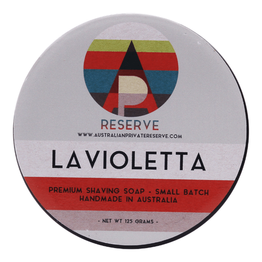 Australian Private Reserve La Violetta Shaving Soap 125g