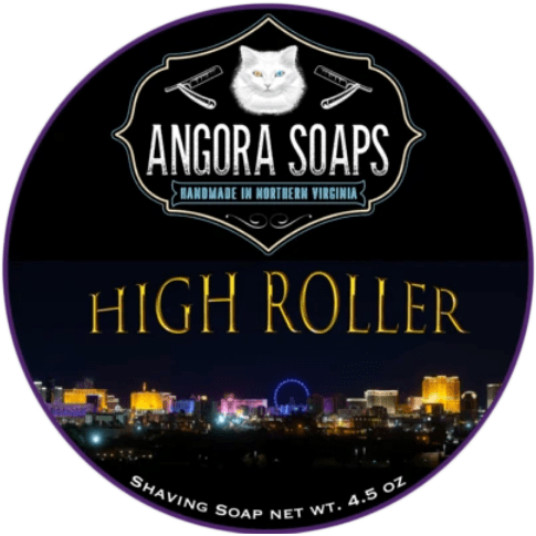 Angora Soaps High Roller Shaving Soap 4.5 oz