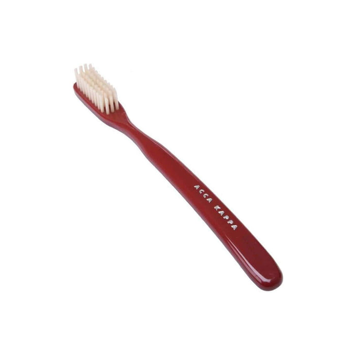 Acca Kappa Vintage Toothbrush Hard Nylon (Red)