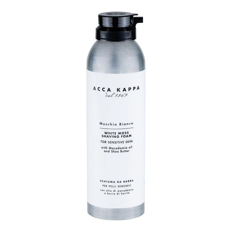 Acca Kappa Acca Kappa White Moss Shave Foam, Sensitive Skin, 6.7 fl oz Shave Foam