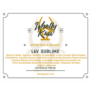 WhollyKaw Wholly Kaw Lav Sublime Shaving Collection Shaving Set