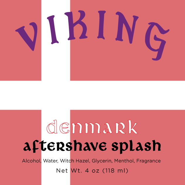 Viking  Denmark Aftershave Splash 4 Oz