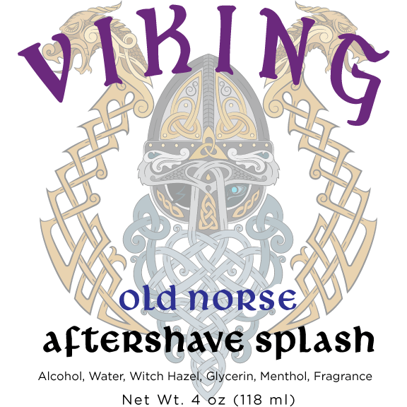 Viking  Old Norse Aftershave Splash 4 Oz