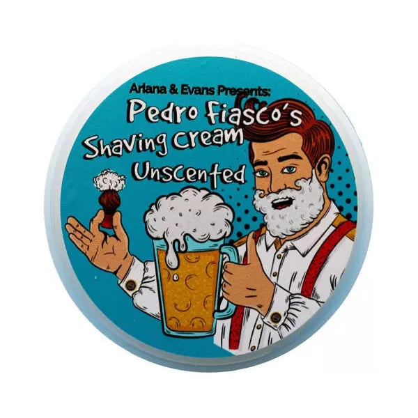 Ariana & Evans Pedro Fiasco Unscented Shaving Cream 5 Oz