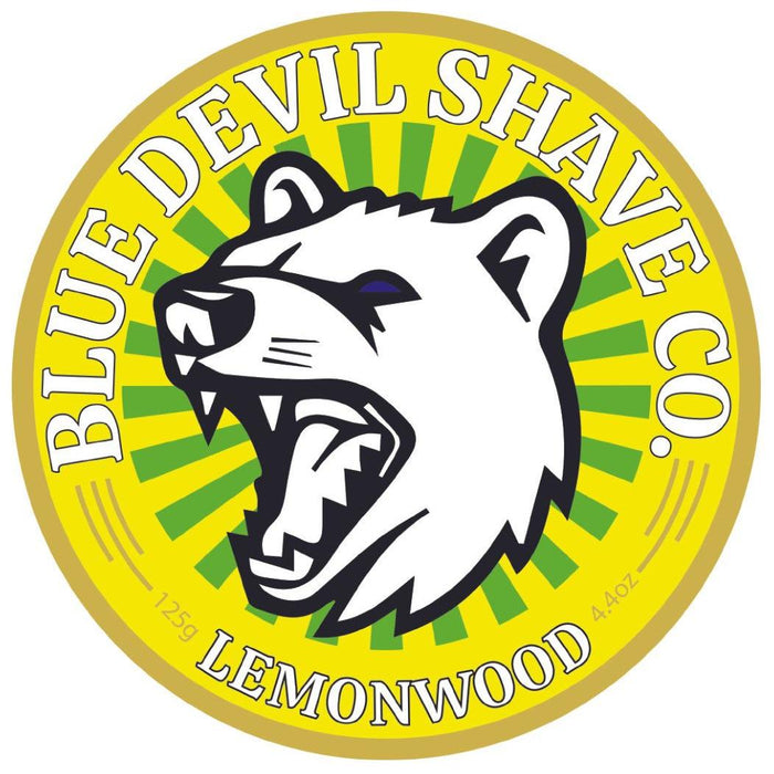 Blue Devil Shave Co.Lemonwood Tallow Shave Soap 4.4 Oz