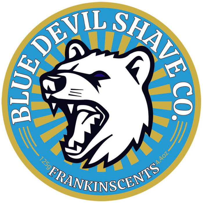 Blue Devil Shave Co.Frankinscents Tallow Shave Soap 4.4 Oz